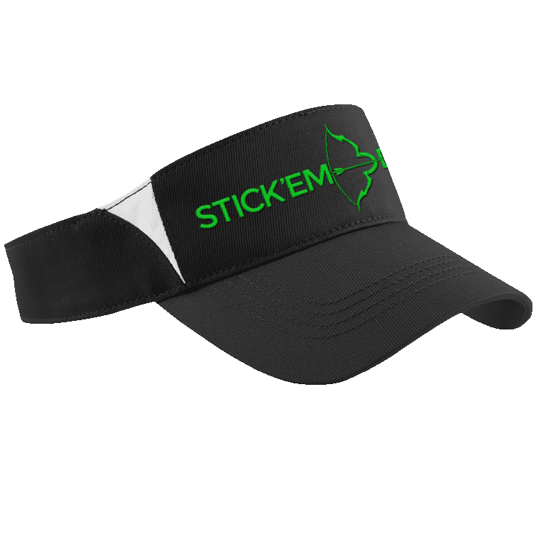 Embroidered Visor | Stickem Deep Sportswear
