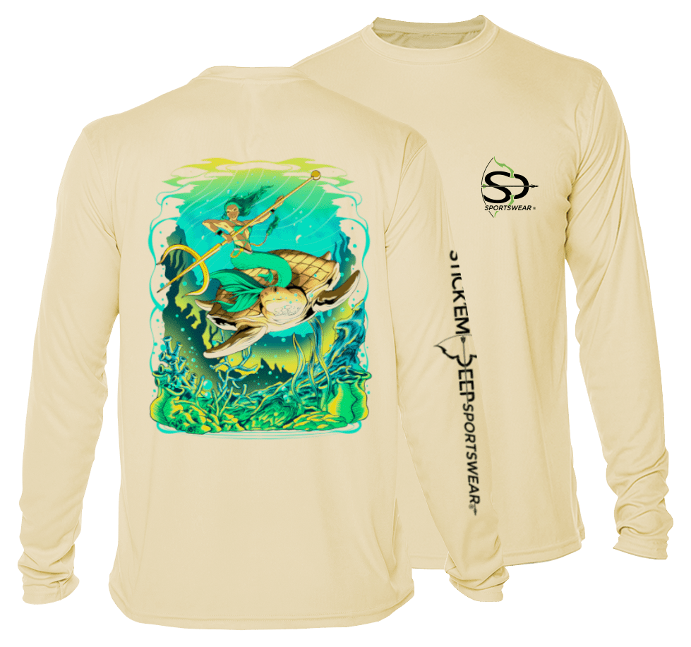 Men's Mermaid Long Sleeve Shirt