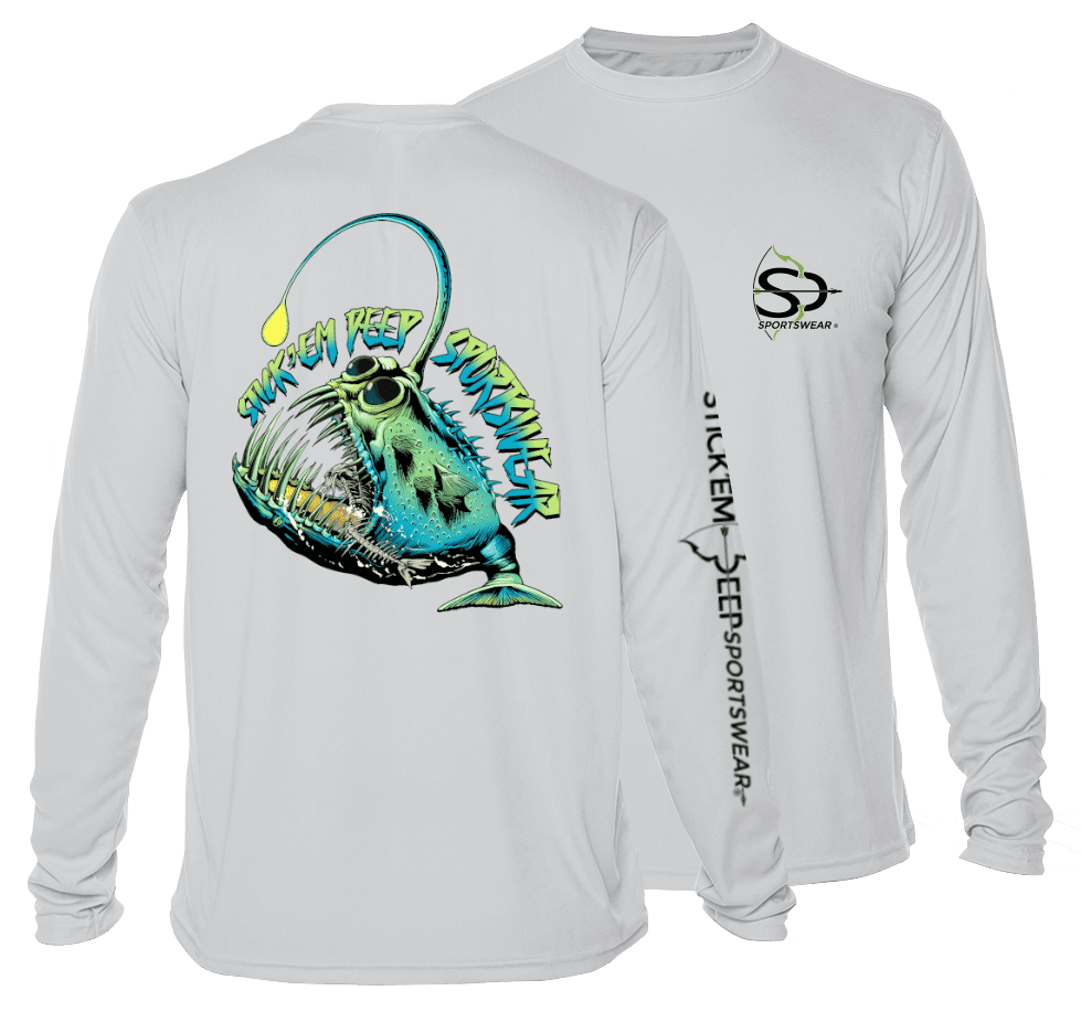Men's Angler Fish Long Sleeve Shirt